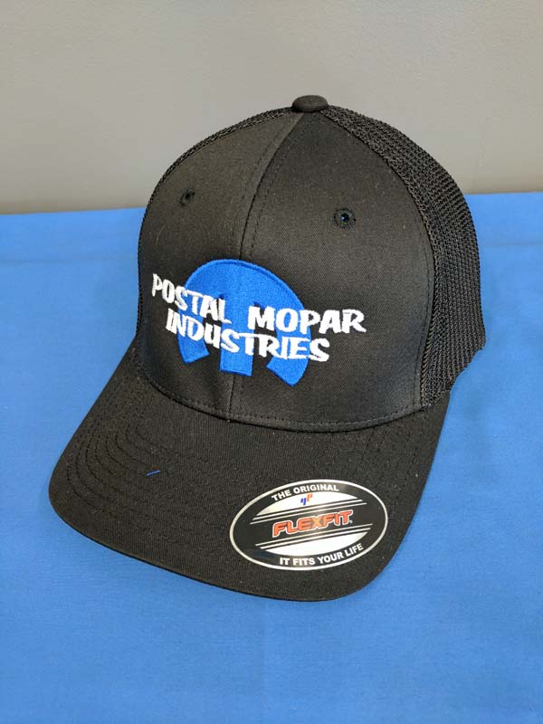 (E) Black Mopar Postal – Hat Flexfit All Industries, –