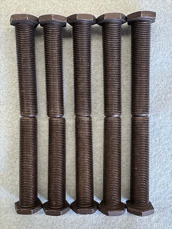 5/8 fine thread screw in studs